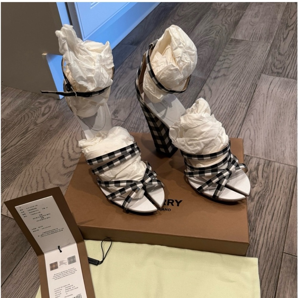 Authentic Burberry heels